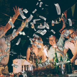 Euro đạo cụ tiền đóng gói tiền mặt Bộ phim phim cung cấp phục sinh bên trò chơi năm mới trang trí April đánh lừa Trò Đùa mới lạ - Product Image 5