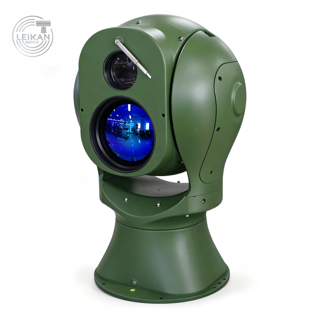 Cooled Thermal PTZ Camera 90-1100mm Zoom 30km Vehicle Detection 640*512 MWIR IP66 AI Tracking Perimeter Security