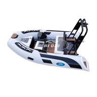 Mini bateau de vitesse 10ft Bateau Gonflable Hypalon nervure 330 bateau coque rigide gonflable