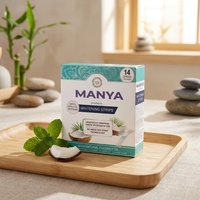 Tiras Blanqueadoras de Dientes sin Peróxido con Aceite de Coco - Kit de Blanqueamiento Natural y Seguro para el Esmalte Dental