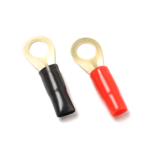 ขั้วต่อวงแหวน 8Ga ทองเหลือง 1 แกน สำหรับขั้วต่อสายไฟเครื่องเสียงรถยนต์ - Product Image 2