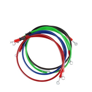 Câble <span class=keywords><strong>de</strong></span> ligne <span class=keywords><strong>de</strong></span> tuyau <span class=keywords><strong>de</strong></span> <span class=keywords><strong>frein</strong></span> hydraulique <span class=keywords><strong>de</strong></span> <span class=keywords><strong>moto</strong></span> tuyau d'huile tressé Banjo pour systèmes <span class=keywords><strong>de</strong></span> carrosserie compatible avec la ligne <span class=keywords><strong>de</strong></span> tuyau - Product Image 1