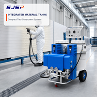 Machine de pulvérisation de polyuréthane mobile légère pour petits projets et bricolage FD-E10HP