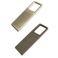 Nouvelle clé USB 3.0 en métal facile à utiliser avec puce USB de classe 3, garantie de 3 ans, capacité réelle, logo personnalisable