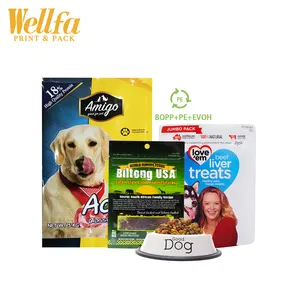 Fabrikanten 500G 1Kg 5Kg 15Kg 20Kg Custom Logo Print Recycle Kat Hondenvoer Traktatie Snack Verpakking Pet Food Bag