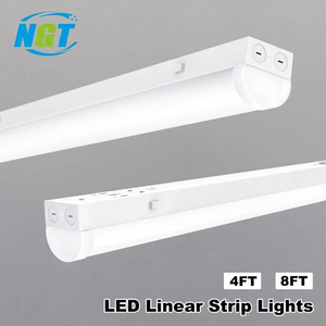 4FT <b>LED</b> STRIP <b>LIGHT</b> 50W/40W/35W/30W/25W TUNABLE CCT 2.7/3.5/4/5/5.7K 120-277VAC DIMMABLE 0-10V fixture Pendant lamp ETL DLC - Product Image 1