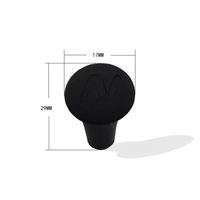 Empuñadura de goma de repuesto para montaje de teléfono a prueba de golpes soporte de agarre de Punta USB silicona de goma para agarre de motocicleta soporte de teléfono para ram