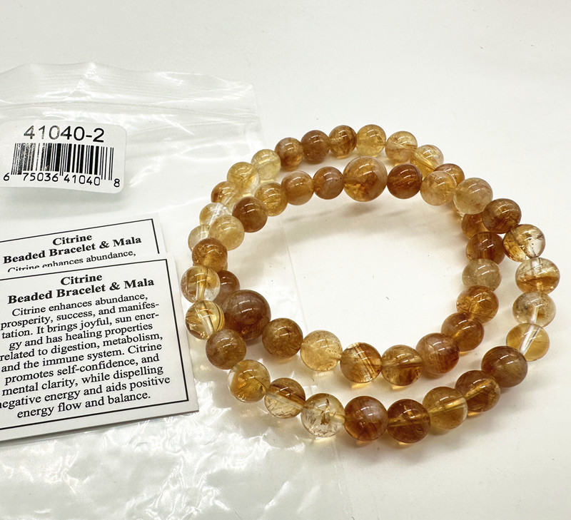 Reiki Healing Natural Citrine Beads Round Beads Citrine Crystal Quartz Original Citrine 8mm 10mm 15.5 Strand for Jewelry Making
