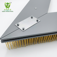 Brosse de peignage pour gazon artificiel, outil de brossage pour terrains de sport, sable et granulés de caoutchouc