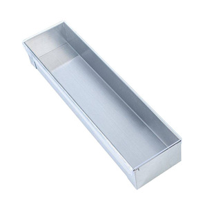 Moule à tiramisu rectangulaire sans couture en acier inoxydable à forme fixe pour la préparation de desserts froids et de gâteaux <span class=keywords><strong>au</strong></span> <span class=keywords><strong>fromage</strong></span> - Product Image 4
