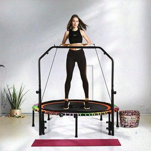 Trampolín de Fitness Plegable de 40 Pulgadas, Rebotador para Ejercicio con Manillar Ajustable para Gimnasio en Casa, Mujeres y Adultos - Product Image 3