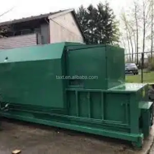 High Efficiency Mobile Compression Garbage Compactor New Environmentally Friendly For Manufacturing Plant Waste Collection