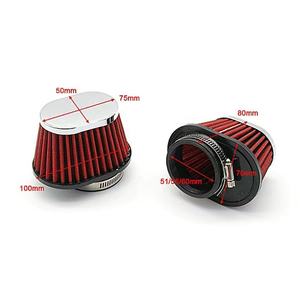 Filtre à air froid pour moto Sport Myshroom Pièces de cyclomoteur Filtres 51mm 55mm 60mm Nettoyant pour carburateur Scooter - Product Image 6