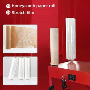 Máquina de envoltura de película plástica de mesa baja, envoltura semiautomática de cartón para equipaje y palés, retráctil - Product Image 2