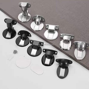 Tope de Puerta Magnético de Acero Inoxidable Negro Mate con Adhesivo para Baño, <span class=keywords><strong>Sin</strong></span> Perforaciones - Precio de Fábrica con Ventaja - Product Image 6