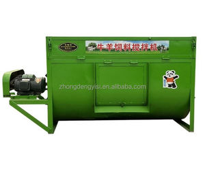 Multifunctional Household Dry and Wet Animal Feed and Grass Mixer Large Capacity Horizontal Cattle and Sheep Feed Mixer - Product Image 2