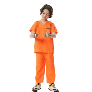 Adult Halloween Costume Orange <strong>Prison</strong> <strong>Uniform</strong> Cosplay Costumes - Product Image 3
