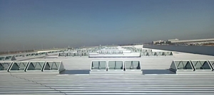 Điện điều khiển từ xa khói xả cửa sổ thông gió Skylight cho công nghiệp Roof - Product Image 4