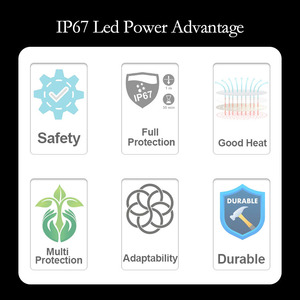 ตัวแปลงแถบไฟ LED 800W 1000W <span class=keywords><strong>AC220V</strong></span> AC110V/ตัวแปลง/PSU 24V DC เอาต์พุตเดี่ยว IP67ไฟพิกเซล LED 1000W <span class=keywords><strong>60Hz</strong></span> - Product Image 4