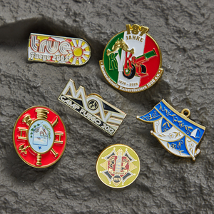 Fabricante <span class=keywords><strong>de</strong></span> Insignias Personalizadas con Diseño a Medida, <span class=keywords><strong>de</strong></span> Metal, Acero Inoxidable, con Logotipo, Broches, Esmalte Duro y Suave, Fundición y Chapado - Product Image 5