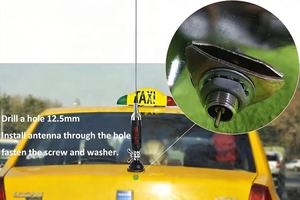 Antena Móvil CB 26-28MHz 4dBi ALAN 9 de Acero Inoxidable para Radio de Coche, Antena para Maletero de Coche - Product Image 6