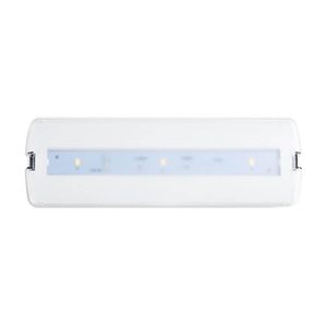 Luz de emergencia LED de 100 lm, autónoma por 3 horas, no permanente, IP20, con autotest; ideal para iluminación de seguridad en... - Product Image 3