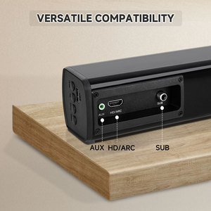 Fansbe OEM 45W 2.1CH thanh âm thanh <span class=keywords><strong>Surround</strong></span> USB AUX ARC rạp hát tại nhà Hệ thống <span class=keywords><strong>Bluetooth</strong></span> không dây 2.1CH TV Soundbar với loa siêu trầm - Product Image 4