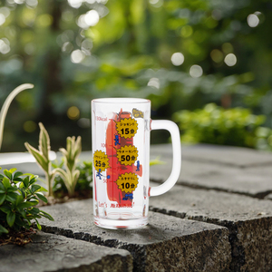 Boccale da Birra Giapponese da 370ml con Timer per Fitness, Design Cartoon per Palestra Domestica, Regalo Motivazionale - Product Image 2