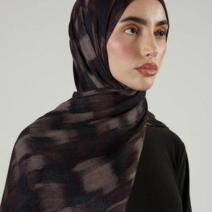 Women's Elegant Muslim Print Modal Hijab Custom Logo <b>Scarf</b> Customizable Lightweight Durable Modest Comfortable Premium - Product Image 1