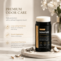 Déodorant en stick à l'extrait de noix de coco, parfum naturel, contrôle des odeurs, soin doux pour la peau, soin corporel quotidien premium