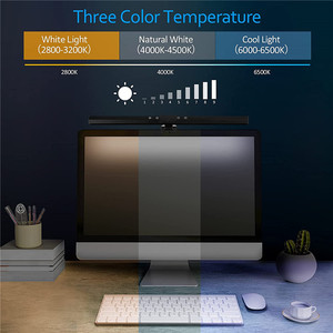High Quality LED Computer Laptop Screen Bar Hanging Touch <b>Control</b> Modern 3CCT Smart Monitor Light for <b>Gaming</b> Room - Product Image 5