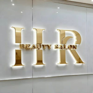 Enseigne lumineuse LED personnalisée pour magasin extérieur, logo, enseigne en lettres rétroéclairées en acrylique, métal, enseigne lumineuse LED pour entreprise - Product Image 5