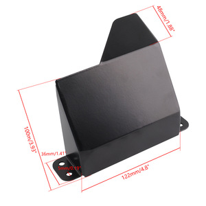 Buse d'admission d'air en alliage d'aluminium rouge pour BMW Série 3, Série 1, Série 4, Série M, pièce de rechange et de mise à niveau, numéro de pièce IPF004 RD - Product Image 3