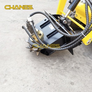 2025 Mini Skid chỉ đạo Bộ nạp tốc độ cao răng hợp kim cố định cây gốc máy xay miễn phí vận chuyển cốt lõi bao gồm cả động cơ hộp số - Product Image 2