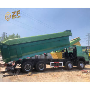 Sinotruk Howo10/ 12 roda 40 Ton 70 Ton pasir tambang <span class=keywords><strong>6x4</strong></span> 8x4 truk sampah baru - Product Image 6