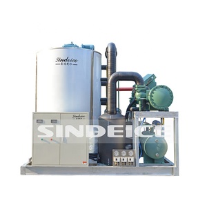 Máquina de hielo en escamas automática grande de 15T, refrigerador de carne de supermercado, máquina de hielo, engranaje de Motor de compresor, hielo industrial de 15 toneladas - Product Image 1