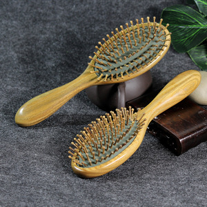 Peigne à coussin d'air en bois de santal 20 cm, brosse à cheveux massante pour le cuir chevelu, pour la population générale - Product Image 2