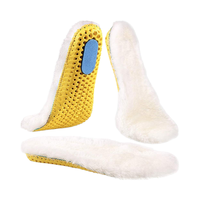 Premium épais fourrure polaire Sport laine hauteur augmentant semelles intérieures Inserts pour femmes chaussures bottes baskets hommes Inserts inclus
