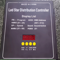 Rideau LED Étoilé Personnalisé Brillant avec Contrôle DMX512 Lumières Bleues et Blanc Chaud pour Mariages, Fêtes, DJ, Événements Religieux - 4x6m