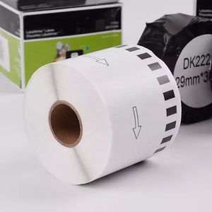 Rouleau d'étiquettes adhésives thermiques continues <span class=keywords><strong>Brother</strong></span>, imperméables, compatibles avec les imprimantes d'étiquettes <span class=keywords><strong>Brother</strong></span> pour usage chimique et expédition - Product Image 3