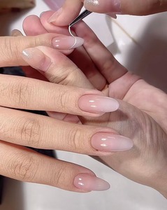 Ensemble de pinceaux à ongles professionnels avec manche métallique, têtes ronde et plate, stylo liner, pour manucure en salon et peinture au gel UV - Product Image 6