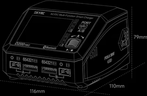 SkyRC D200neo 800W Dual Channel Smart Charger AC/DC Multi-Function for <b>Drones</b> <b>Accessories</b> - Product Image 5