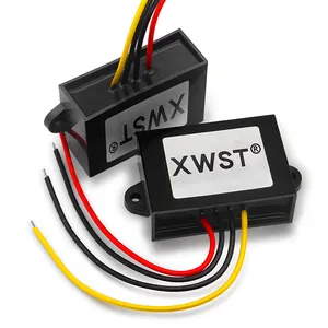 Xwst ตัวแปลง DC เป็น DC 60V ถึง12V ตัวแปลงบั๊ก20-75V ถึง12V ตัวควบคุมแรงดันไฟฟ้ากันน้ำสำหรับพลังงานแสงอาทิตย์