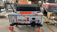 Machine à enduire les murs automatique, robot de peinture pour enduire les murs en béton, machine à enduire les murs