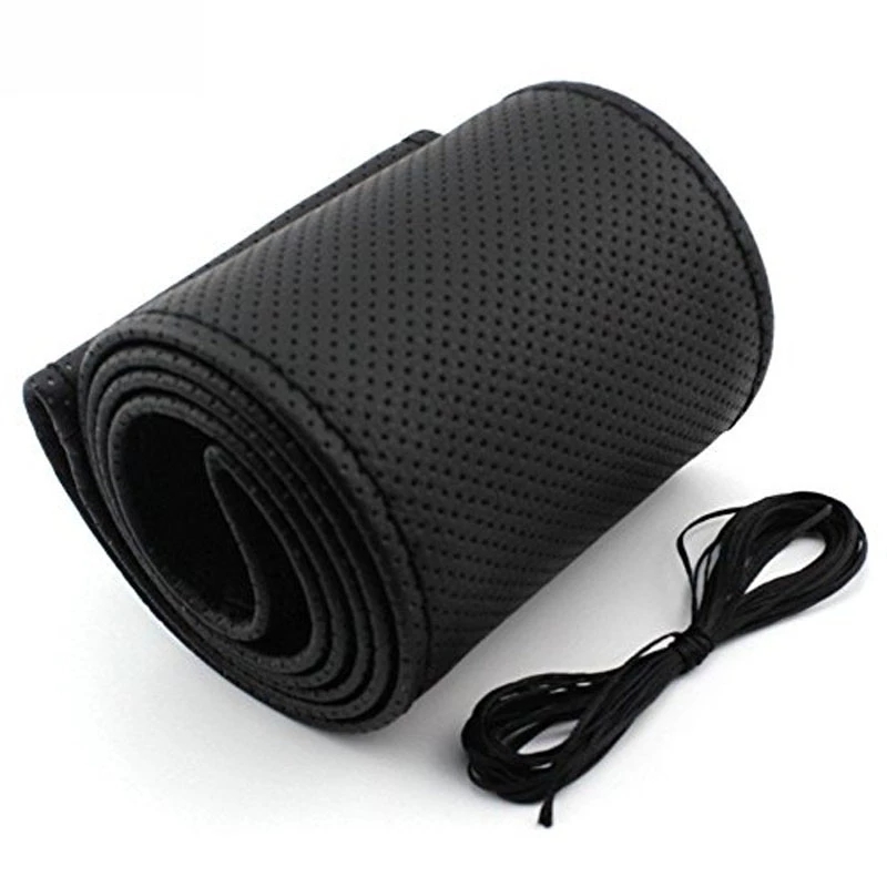 Высококачественный чехол для руля из искусственной кожи