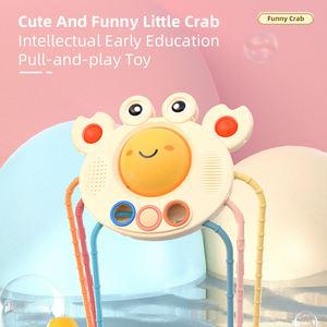 Giocattoli <span class=keywords><strong>Montessori</strong></span> Personalizzati di Piccole Dimensioni con Corda da Tirare, Giocattoli Sensoriali per Neonati, Giochi per l'Allenamento delle Dita per l'Apprendimento Precoce - Product Image 2