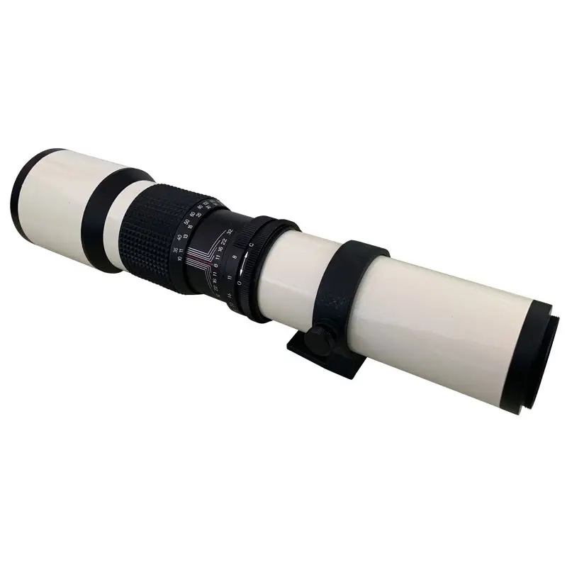 Kapkur T 마운트 500mm f/8 프리셋 렌즈 캐논 니콘 마운트, 전체 판매 카메라 렌즈
