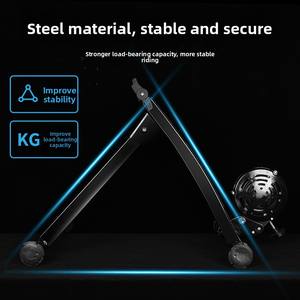 Soporte de Estacionamiento para Bicicletas de Ciclismo en Interiores, Portátil, Duradero, de Acero, para Bicicletas de Carretera y de Montaña con Tracción Trasera, WEST BIKING - Product Image 4