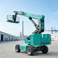 JIUBANG HSZJB34M Selbstfahrende Elektrische Geradeaus-Arbeitsbühne 34m Hohe Tragfähigkeit 22m Reichweite Klein