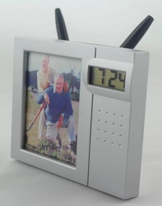 Thiết kế chuyên nghiệp 3 trong 1 đa chức năng khung ảnh chủ bút kỹ thuật số <span class=keywords><strong>LCD</strong></span> bảng đồng hồ - Product Image 1